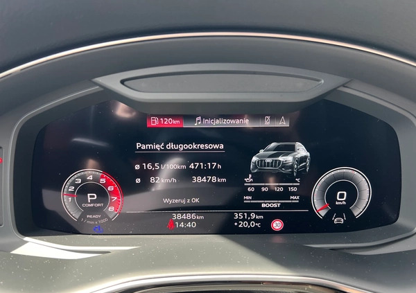 Audi SQ8 cena 265842 przebieg: 39000, rok produkcji 2023 z Poznań małe 106